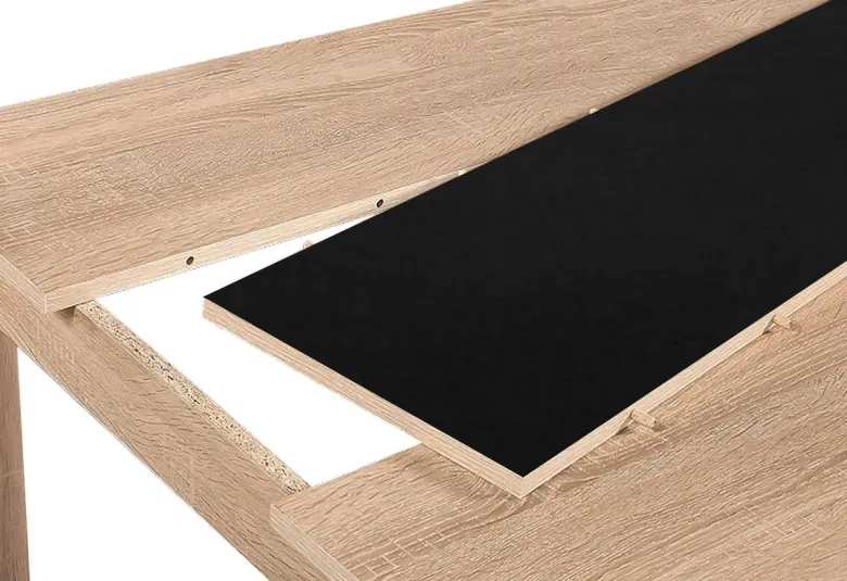 Tisch NORI Eiche Nachbildung B/H/T: ca. 160x75x90 cm
