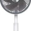 Tischventilator 871125243631 grau Kunststoff B/H/L: ca. 13x22x13,5 cm