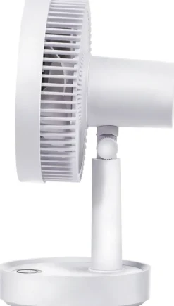 Tischventilator 871125243631 grau Kunststoff B/H/L: ca. 13x22x13,5 cm