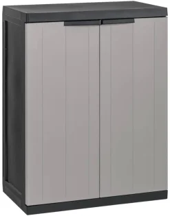 Toomax Kunststoffschrank grau B/H/T: ca. 65x85x37 cm