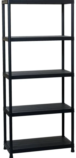 Toomax Steckregal schwarz B/H/T: ca. 80x180x40 cm