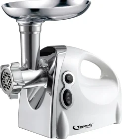 Topmatic Fleischwolf MG-1200.3 weiß Edelstahl Kunststoff B/H/T: ca. 23x21x41 cm