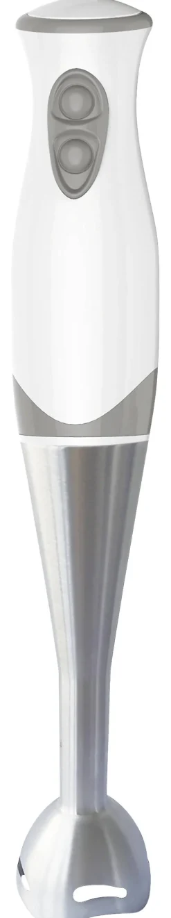Topmatic Stabmixer ESTM-250.1 weiß grau Edelstahloptik Kunststoff Edelstahl