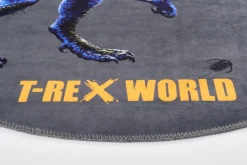 T-Rex World Kinderteppich blau D: ca. 100 cm