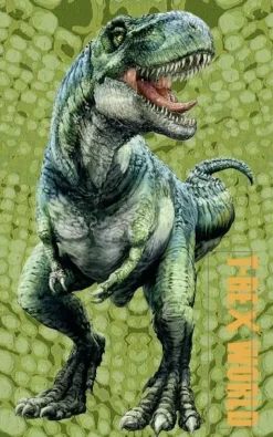 T-Rex World Kinderteppich grün B/L: ca. 80x120 cm