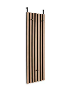 Türgarderobe Grace Eiche Artisan Nachbildung schwarz B/H/T: ca. 30x100x7 cm