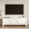 TV-Lowboard ARCO weiß matt B/H/T: ca. 150x49x35 cm