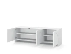 TV-Lowboard ARCO weiß matt B/H/T: ca. 150x49x35 cm