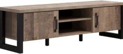 TV-Lowboard Emile Eiche Tabak Nachbildung B/H/T: ca. 166x50x45 cm