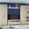 TV-Lowboard Lorenzo Eiche Sonoma Nachbildung B/H/T: ca. 130x49x44 cm