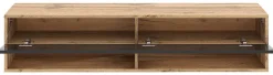 TV-Lowboard TV LOWBOARD DERBY 140 Eiche Wotan Nachbildung schwarz glänzend B/H/T: ca. 140x32,5x31,5 cm