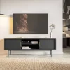 TV-Lowboard VIVA schwarz B/H/T: ca. 154x53,5x39 cm