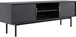 TV-Lowboard VIVA schwarz B/H/T: ca. 154x53,5x39 cm