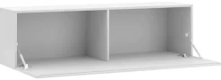 TV-Lowboard VIVIEN weiß weiß glanz B/H/T: ca. 140x40x38 cm