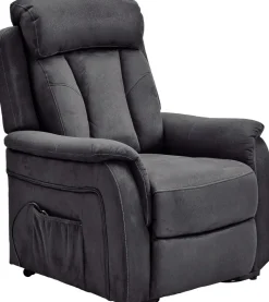 TV-Sessel FM-522L anthrazit Microfaser B/H/T: ca. 83x93x80 cm