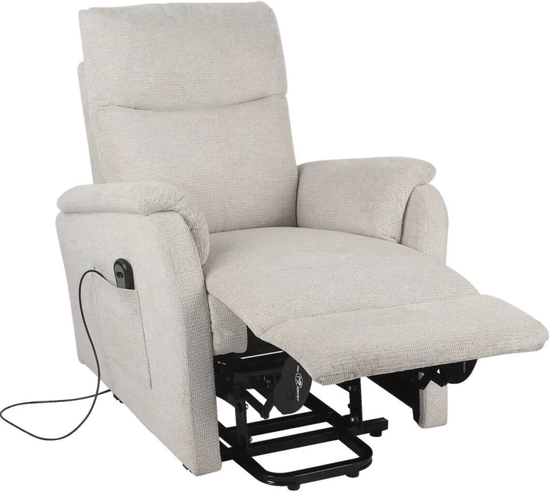 TV-Sessel Rubi beige Webstoff B/H/T: ca. 75x136x87 cm