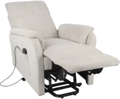 TV-Sessel Rubi beige Webstoff B/H/T: ca. 75x136x87 cm