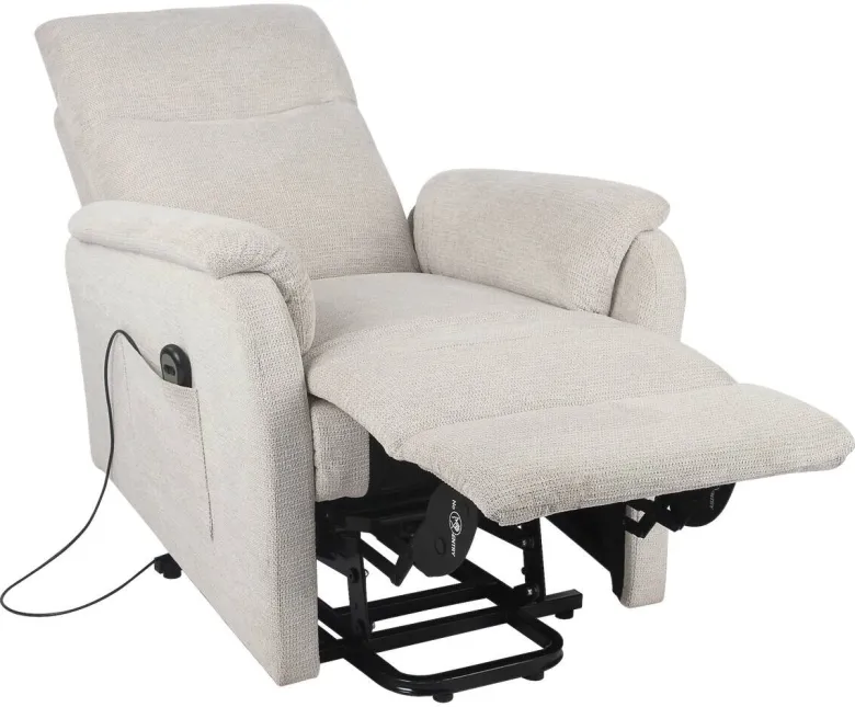 TV-Sessel Rubi beige Webstoff B/H/T: ca. 75x136x87 cm