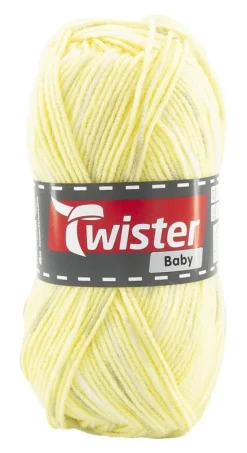 Twister Handstrickgarn Baby lemon L: ca. 21000 cm