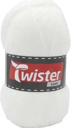 Twister Handstrickgarn Luxor weiß L: ca. 52500 cm