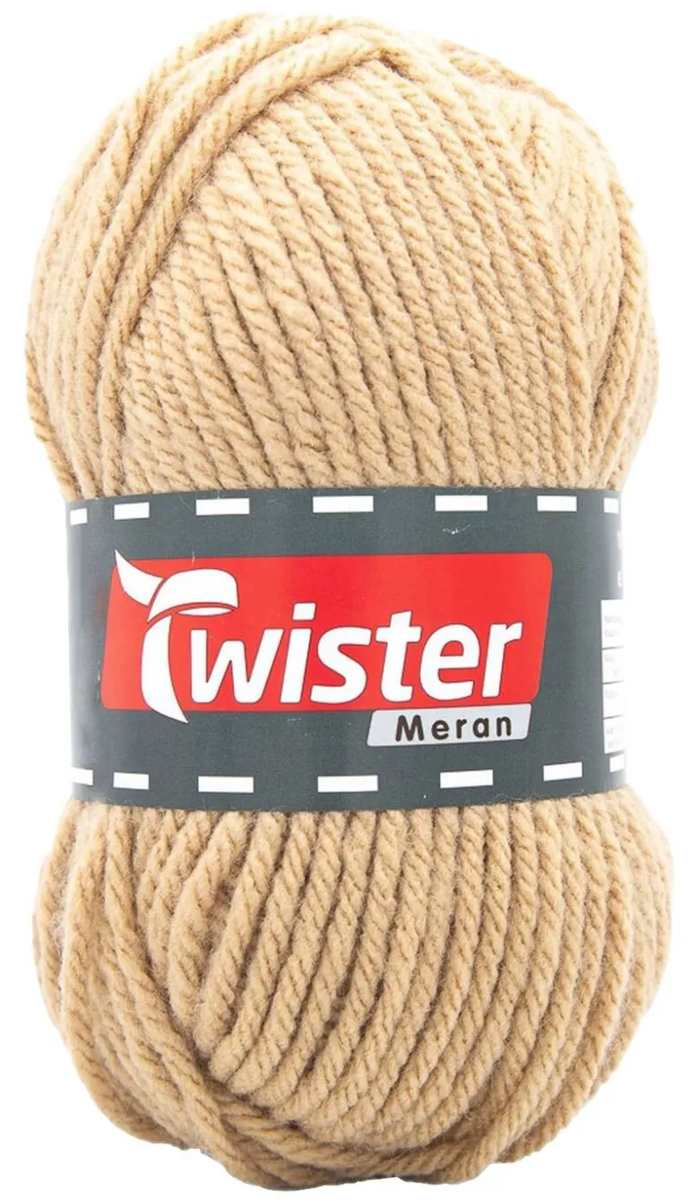 Twister Handstrickgarn Meran beige L: ca. 10000 cm