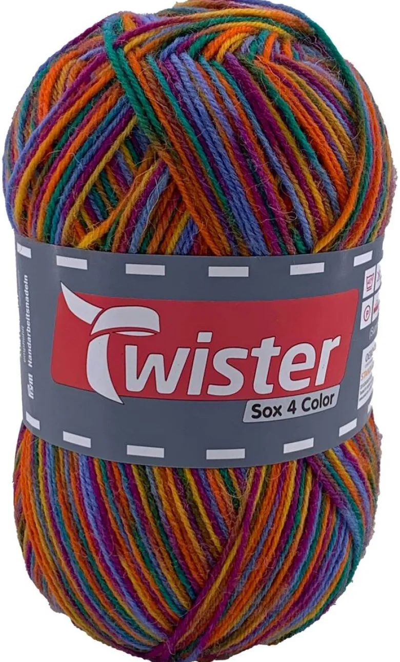 Twister Handstrickgarn Sox bunt L: ca. 42000 cm