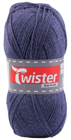 Twister Handstrickgarn Sox jeans L: ca. 42000 cm