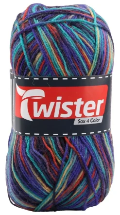 Twister Handstrickgarn Sox marine L: ca. 42000 cm