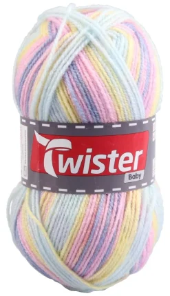 Twister Handstrickgarn Twister Baby pastell L: ca. 21000 cm