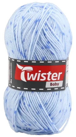 Twister Handstrickgarn Twister Baby blau L: ca. 21000 cm