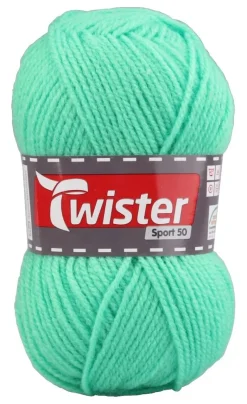 Twister Handstrickgarn Twister Sport uni grün L: ca. 15000 cm
