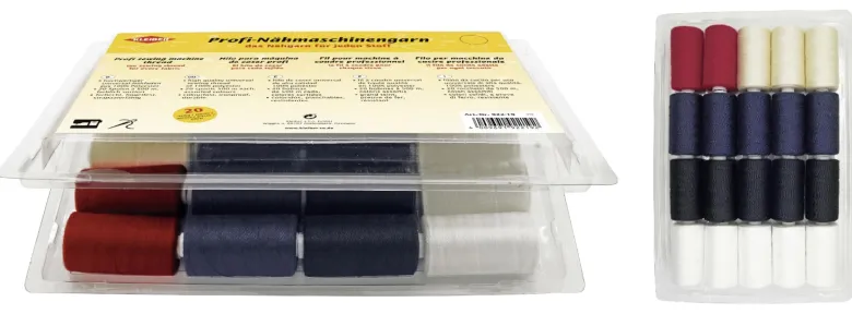 Twister Nähmaschinengarn sortiert 20 Packstücke