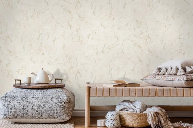 UGEPA Papiertapete beige B/L: ca. 53x1005 cm