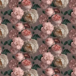 UGEPA Papiertapete grau rosa B/L: ca. 53x1005 cm