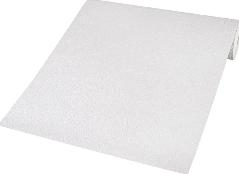 UGEPA Papiertapete weiß B/L: ca. 53x2000 cm