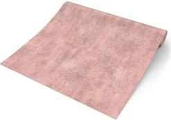 UGEPA Vinyltapete Putzoptik rosa B/L: ca. 53x1005 cm