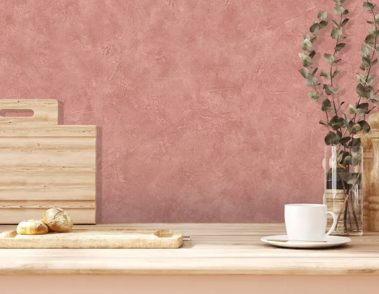 UGEPA Vinyltapete Struktur terracotta B/L: ca. 53x1005 cm