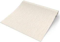 UGEPA Vinyltapete weiß B/L: ca. 53x1005 cm glitzernd
