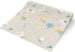 UGEPA Vliestapete Waldtiere beige bunt B/L: ca. 53x1005 cm