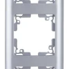 UniTec Abdeckrahmen silber