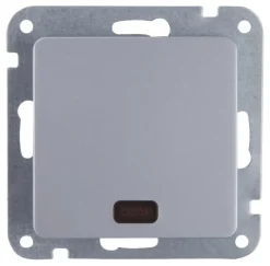 UniTec Kontroll-Wechselschalter silber ca. 250 V