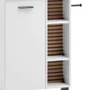 Unterschrank Katta weiß matt B/H/T: ca. 70,7x74,3x17 cm