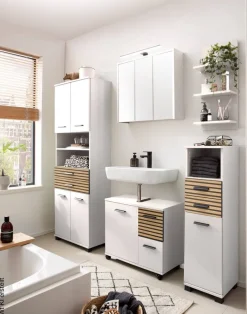 Unterschrank Katta weiß matt B/H/T: ca. 70,7x74,3x17 cm