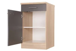 Unterschrank Merle grau B/H/T: ca. 50x85x60 cm