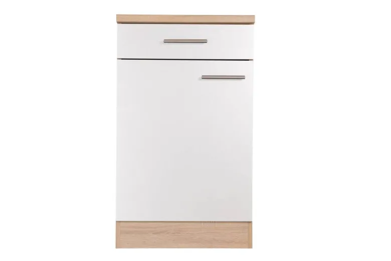 Unterschrank Merle weiß B/H/T: ca. 50x85x60 cm