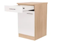 Unterschrank Merle weiß B/H/T: ca. 50x85x60 cm