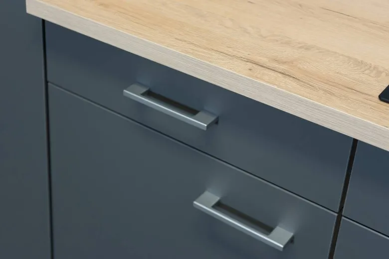 Unterschrank Morena grau matt B/H/T: ca. 40x85x60 cm