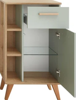 Unterschrank Quickset 963 salbei Nachbildung Eiche Riviera Nachbildung B/H/T: ca. 50,5x89,5x33 cm