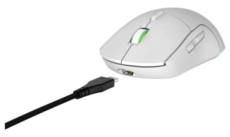 uRage Gaming-Maus weiß