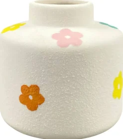 Vase weiß Porzellan B/H/L: ca. 8x8x8 cm